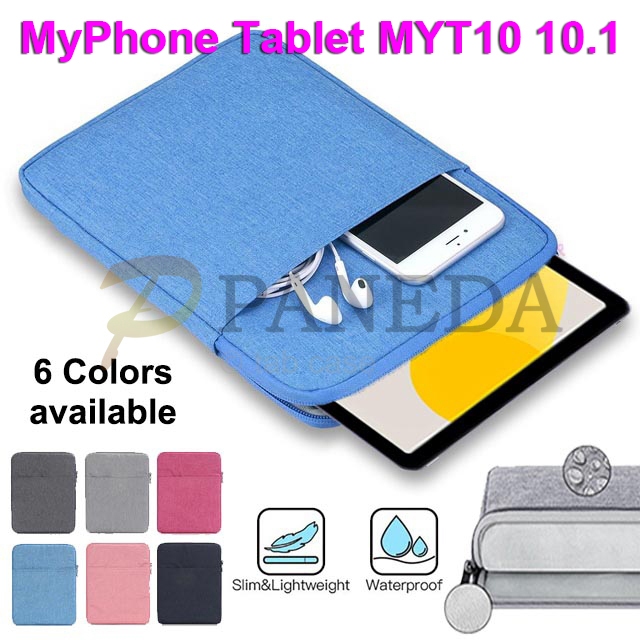 Dành Cho Máy Tính Bảng MyPhone Tablet MYT10 10.1 Đa Năng Túi Vải Ốp Lưng Bảo Vệ Thời Trang Đa Năng L