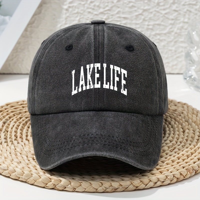 Mũ Vịt Lưỡi Trai Retro Phong Cách Lakeside, Phù Hợp Nam Nữ