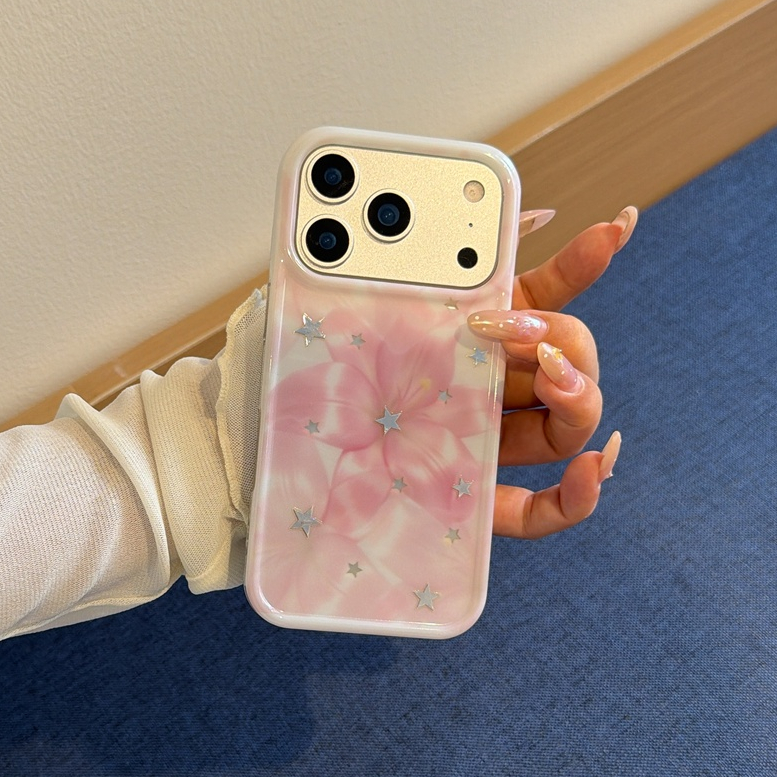 Ốp điện thoại iphone 17 Pro Max 16 Pro Max 15 Pro Max Star Lily Flower