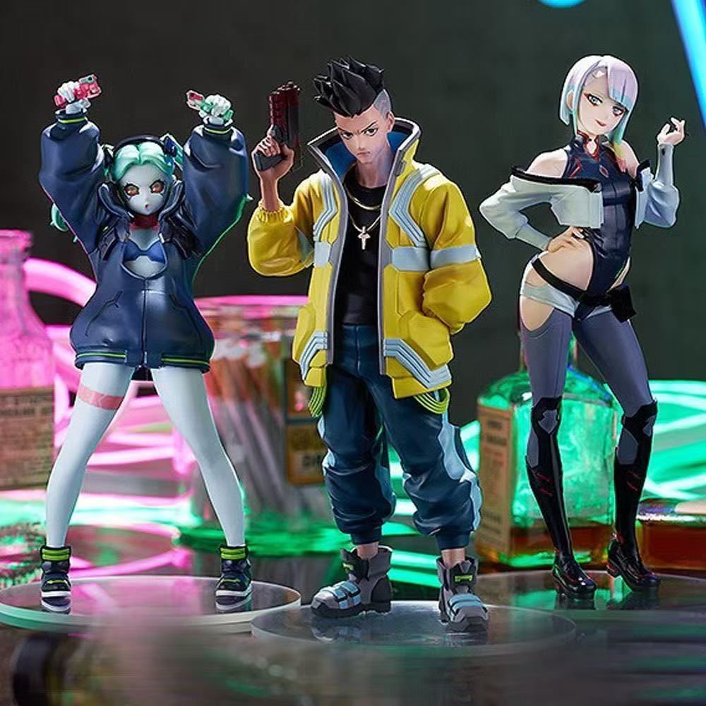 Mới Cyberpunk Edge Walker Lucy David Bolang Rebecca Hình Khung Xe Trang Trí Xe Hơi