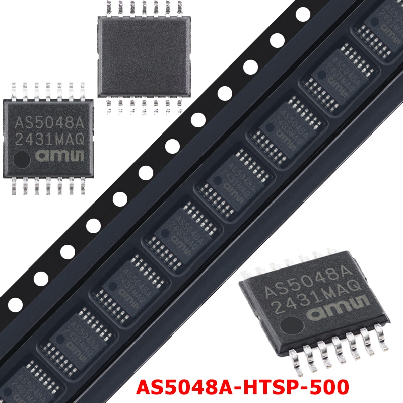 AS5048A HTSP Cảm biến vị trí quay từ tính không tiếp xúc tuyệt đối IC TSSOP-14 SMD 14Bit Bộ mã hóa g