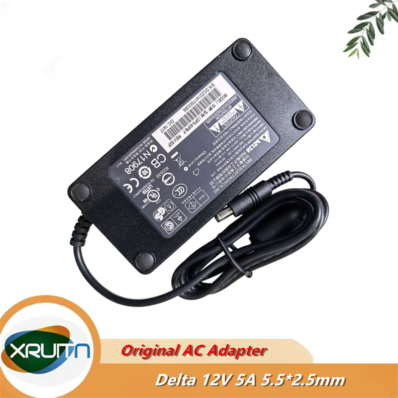 Chính Hãng Delta DPS-60PB F DPS-60PBF DPS-60PB A 12V 5A 60W AC Adapter 5.5x2.5mm DPS-60PB F LCD Màn 