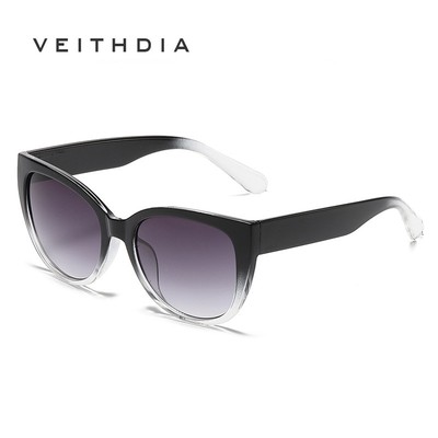 Kính mát mắt mèo khung lớn với độ gradient, bảo vệ UV400, thiết kế thời trang s22065