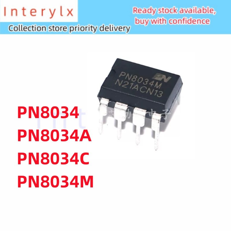 5 Cái / lốc PN8034 PN8034M PN8034A PN8034C Bao bì DIP7 Chip điều khiển điện nội tuyến