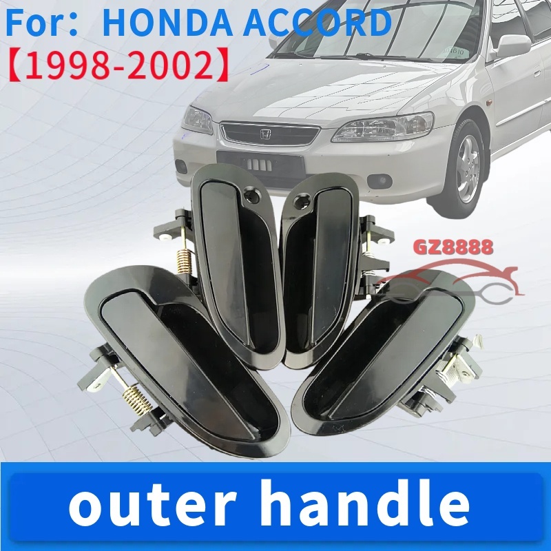 Dành Cho Xe Honda Accord S84 S86 1998-2002 Tay Nắm Ngoài Cửa Ngoại Thất (Đen) Accord CF8 CF9 CG5