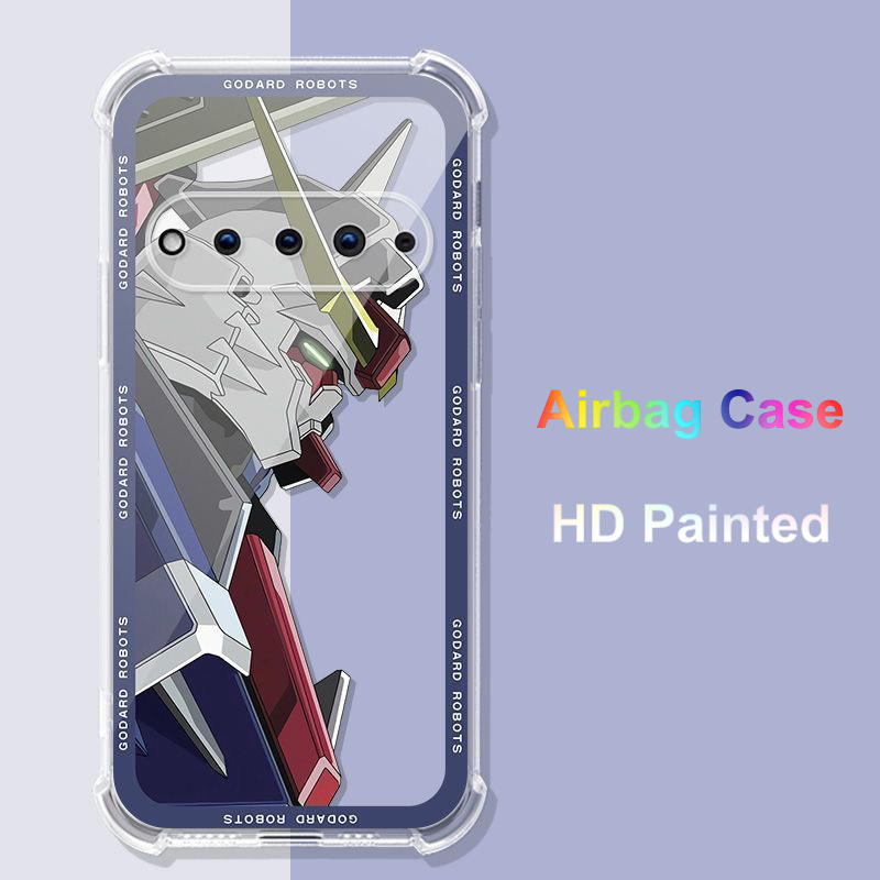 Dành Cho Điện Thoại AI Tự Nhiên Vỏ Pha Lê Cho Tự Nhiên AIPhone wifi HD Sơn Túi Khí 360 Bảo Vệ Mờ Mặt