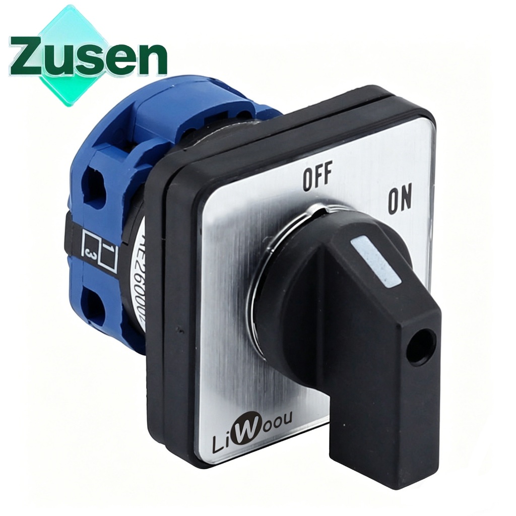 LW26-20 bật / tắt 440V Ui 660V 20A Công tắc Cam quay 2 vị trí 2 cực 4 thiết bị đầu cuối