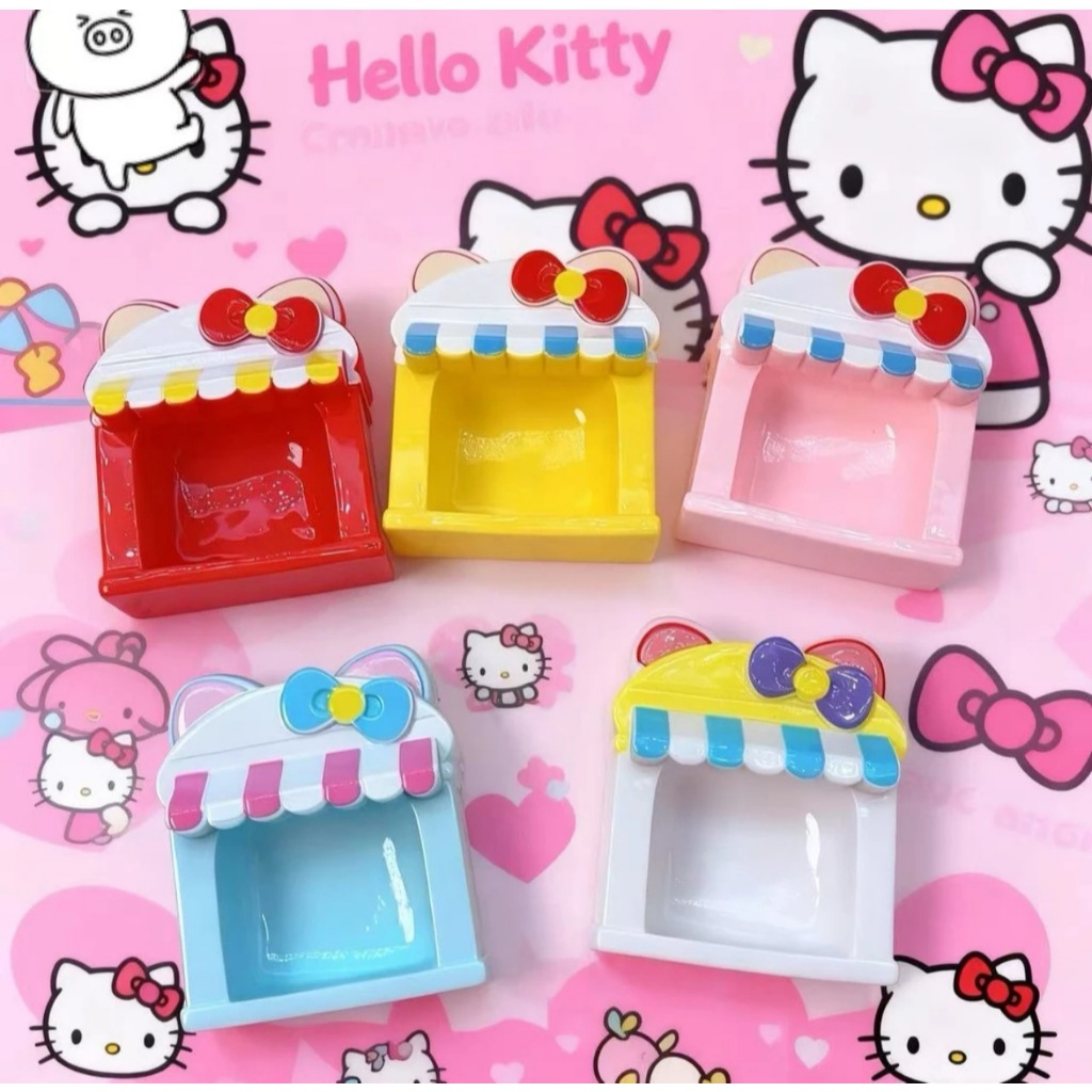 KT House Set-Printed kt House Màu trơn kt House Claw Claw Machine Phụ kiện nhựa DIY