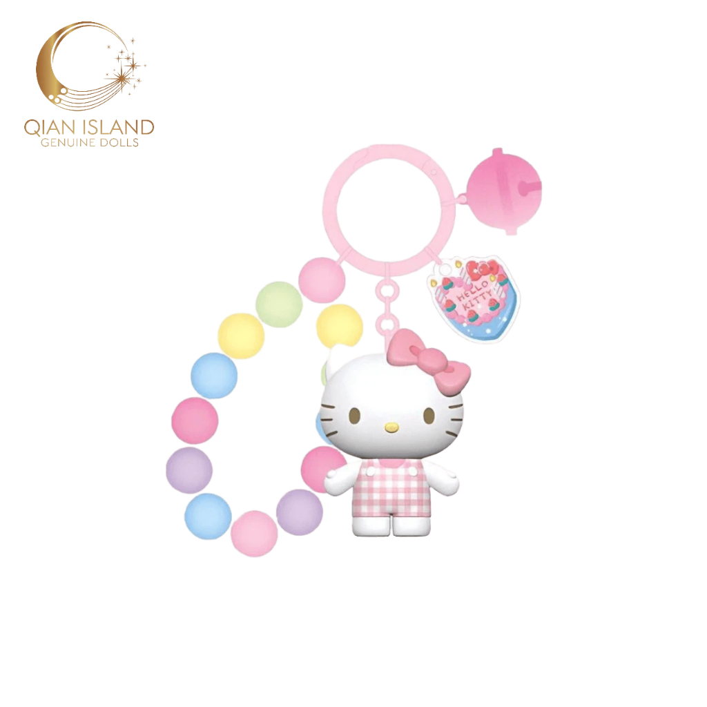 "Mặt dây kỷ niệm 50 năm Sanrio Hello Kitty – Móc khóa Hello Kitty dễ thương, giá trị cao, trang trí 
