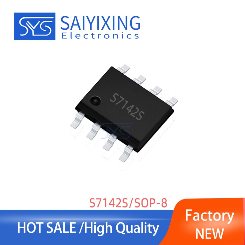 10 Chiếc Chính Hãng Mới S7142S SOP-8 IC Dòng Điện Không Đổi Ban Đầu Phản Hồi Điều Khiển Chip S7142