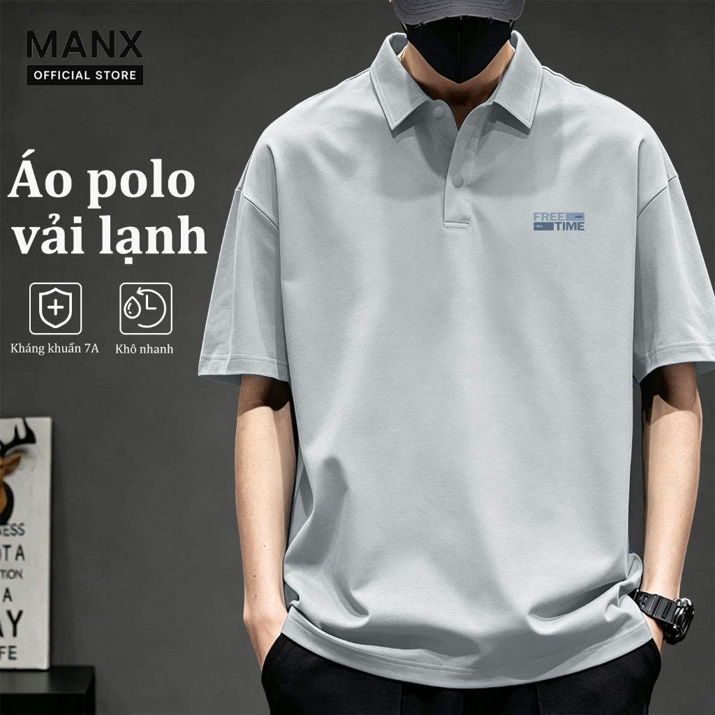 Áo sơ mi POLO Cool Sense cho nam, khô nhanh, phù hợp thể thao ngoài trời (SGPOLO)