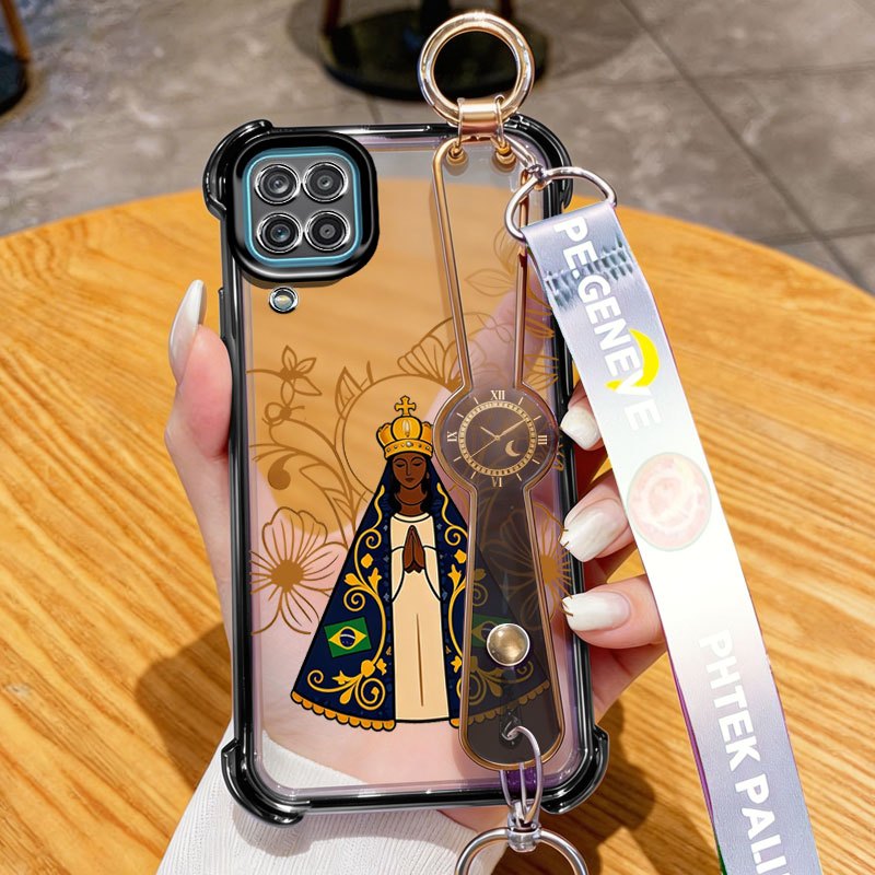 Ốp Điện Thoại YBD Cho Samsung Galaxy A12 Nacho A12S M12 F12 4G 5G Chống Rơi Sang Trọng The Guardian 