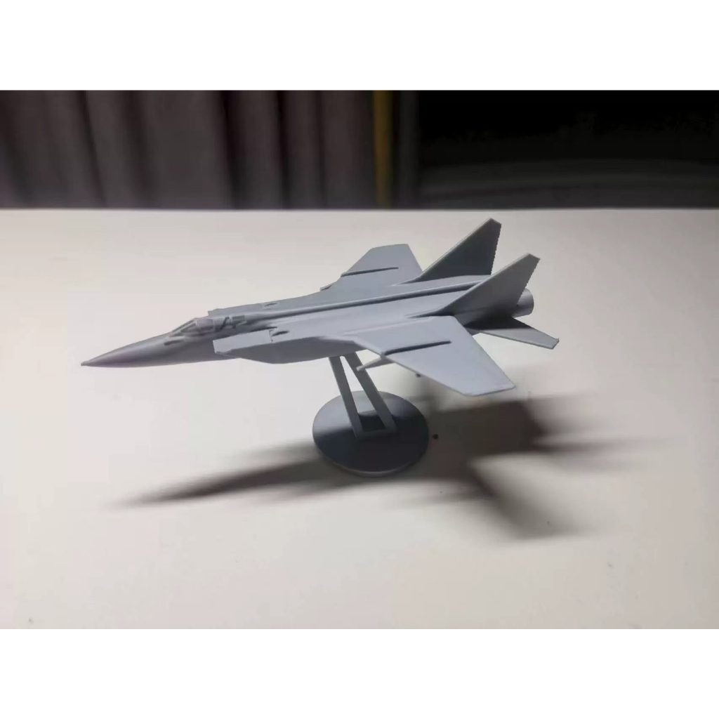 Máy bay mô hình in 3D Mig 31 Hounding Fox Dog Fighter Bomber [10 * 16cm (1 / 144)], Máy bay chiến đấ