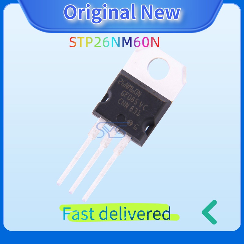 5 Chiếc STP26NM60N MOSFET Chính Hãng 26NM60N TO-220N Kênh 600V Transistor