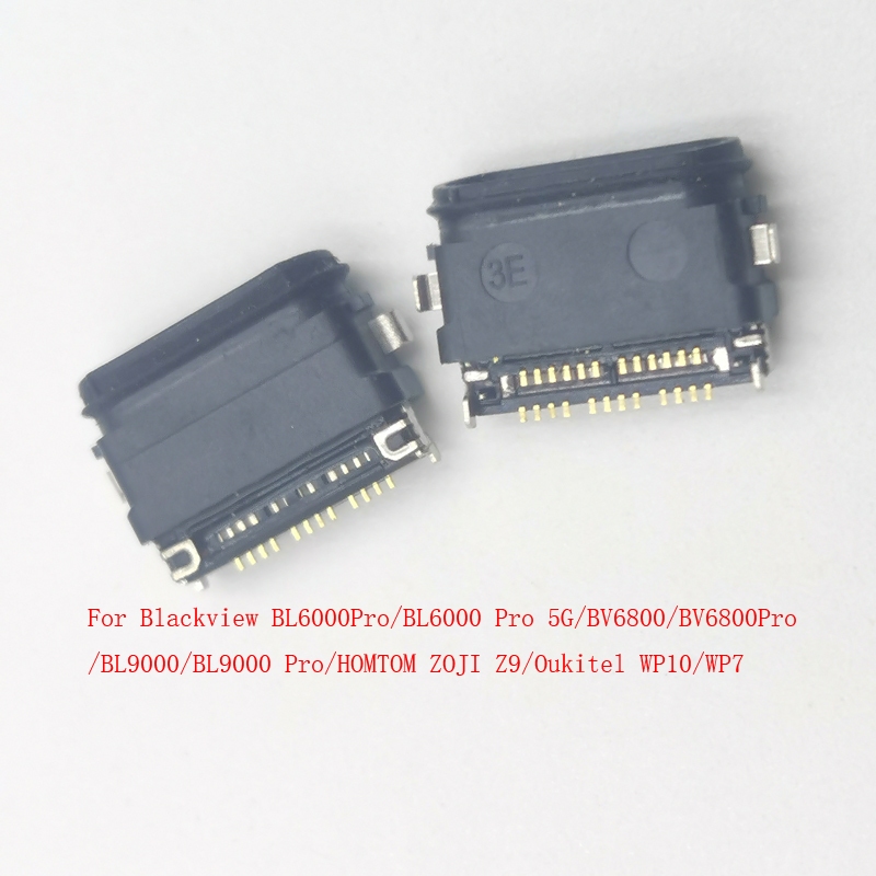 Bộ 5-30 Đầu Nối USB Cắm Cho Blackview BV6800 BL6000 BL9000 Pro HOMTOM ZOJI Z9 Oukitel WP10 WP7 Sạc L