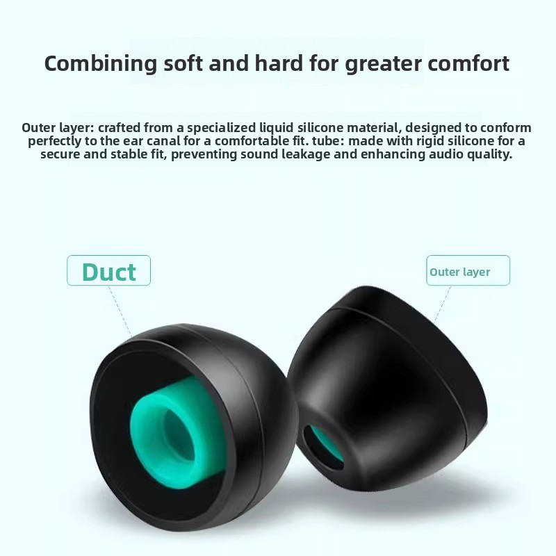 Thích hợp cho Sony Sennheiser Earmuffs Tai nghe Ốp lưng Brother Case Earbuds In-Ear Silicone Cases | BigBuy360 - bigbuy360.vn