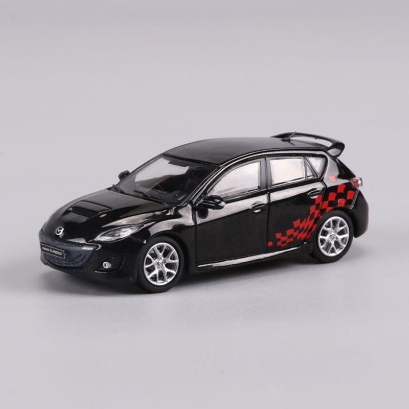 GCD 1: 64 Mazda 3 MPS Bộ sưu tập mô hình ô tô hợp kim Đồ trang trí mô hình ô tô
