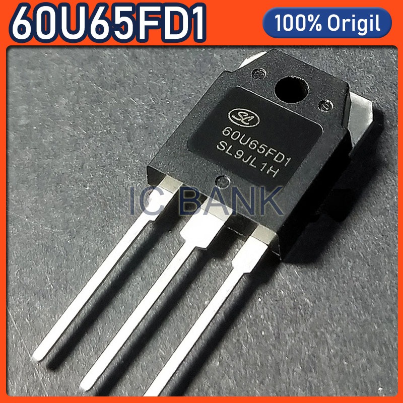 3 Chiếc 60U65FD1 Chính Hãng 60A / 650V TO-3P Máy Hàn IGBT transistor