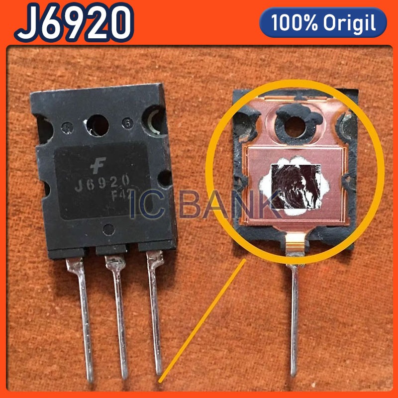 10 Cái J6920 J6920A 20A / 1700V Bộ khuếch đại âm thanh cũ chính hãng IC ghép nối ống bóng bán dẫn