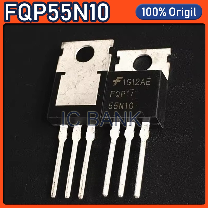 Bóng bán dẫn hiệu ứng trường FQP55N10 55N10 55A / 100V TO-220 MOS chính hãng Mới