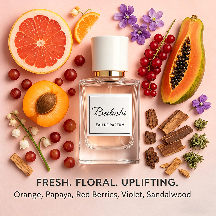 Nước hoa trái cây Beaut Lover Woody Floral Fragrance-Clean, Elegant, Woody, Skin-Like