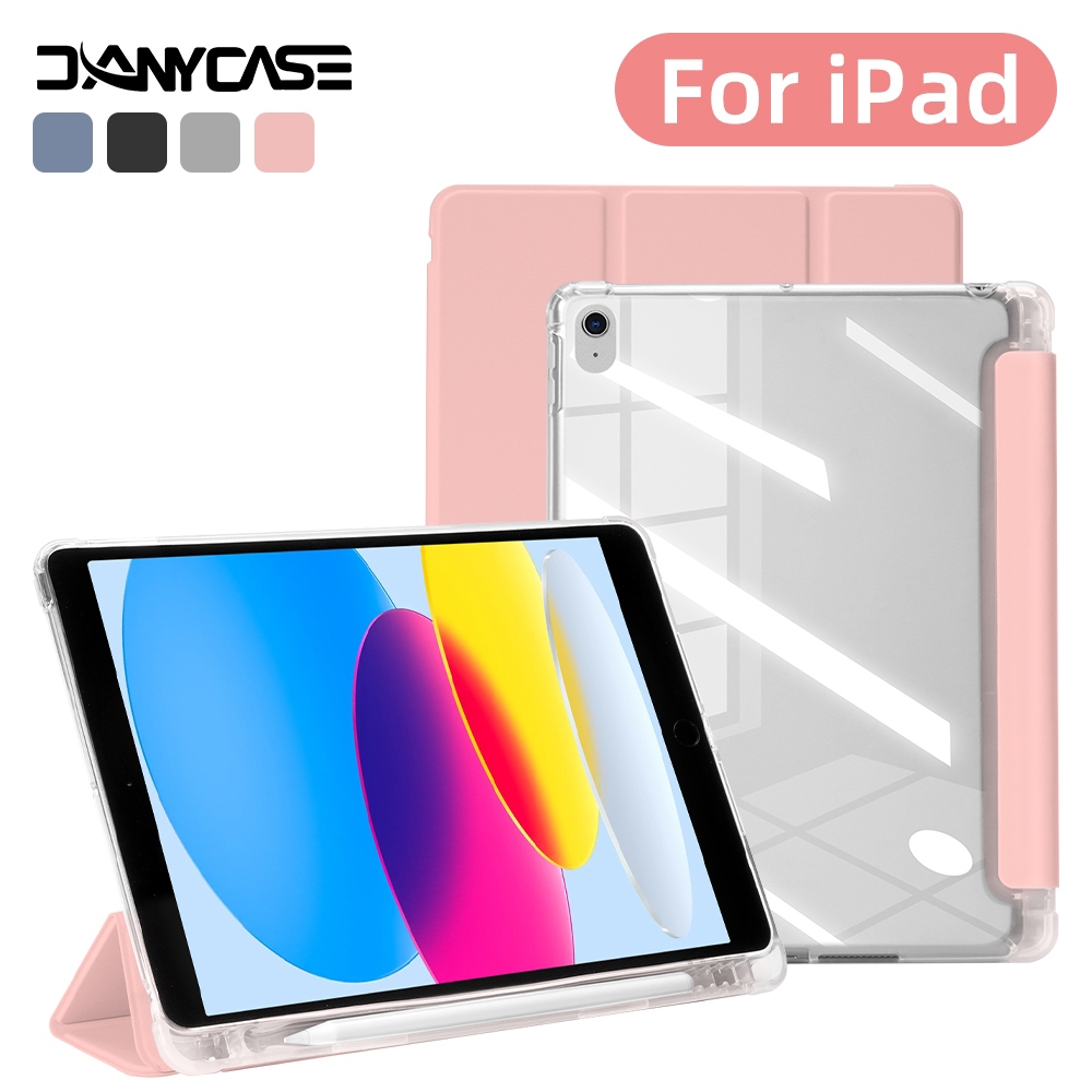 Ốp Lưng Trong Suốt Cho iPad Gen 11 A16 2025 Air 6th 11 '' Air 13 M3 Gen 9 8 7 10.2 Air 1 2 3 4 5 6th 9.7 Gen 10th 10.9 Pro M5 11 12.9 13 M4 Mini 6 7 Vỏ máy tính bảng dễ thương có bút | BigBuy360 - bigbuy360.vn