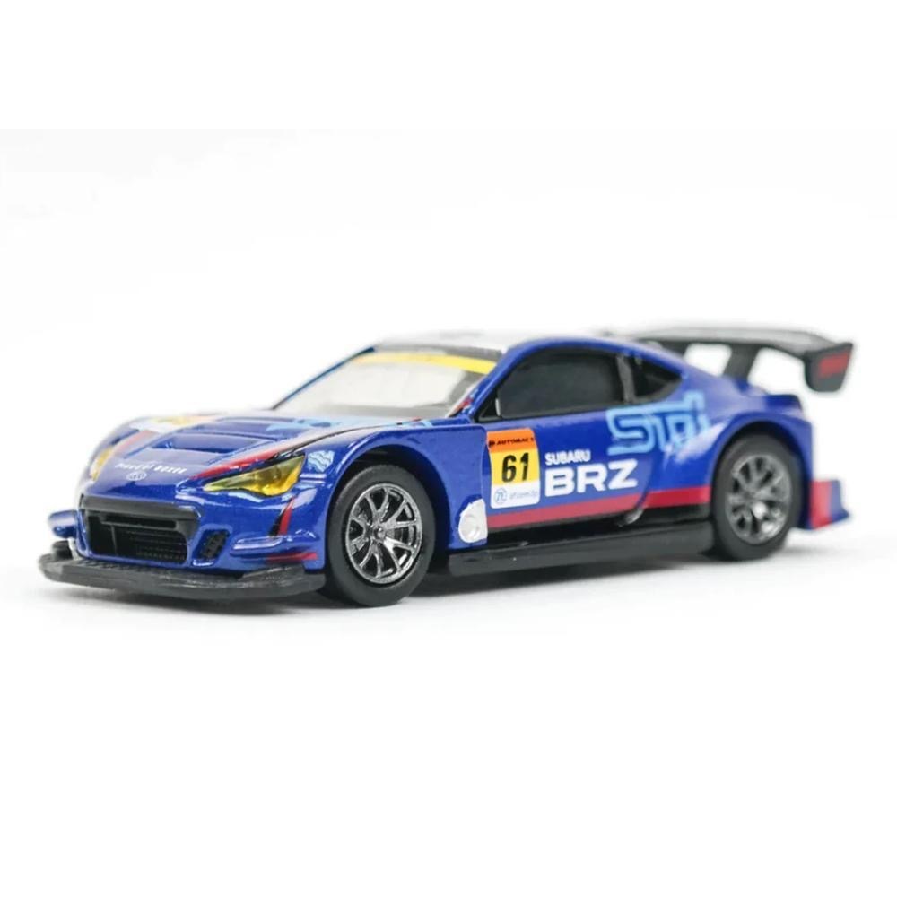 TOMICA TAKARA TOMY 1: 64 Subaru BRZ R & D Thể Thao Mô Phỏng Đua Xe Hợp Kim Xe Ô Tô Mô Hình Hộp Đen T