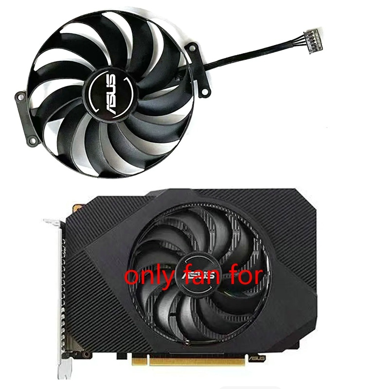 95MM CF1010U12D CF1010U12S DC12V 0.45A 6Pin Quạt Đồ Họa Cho ASUS Phoenix NVIDIA GeForce RTX 3050 306