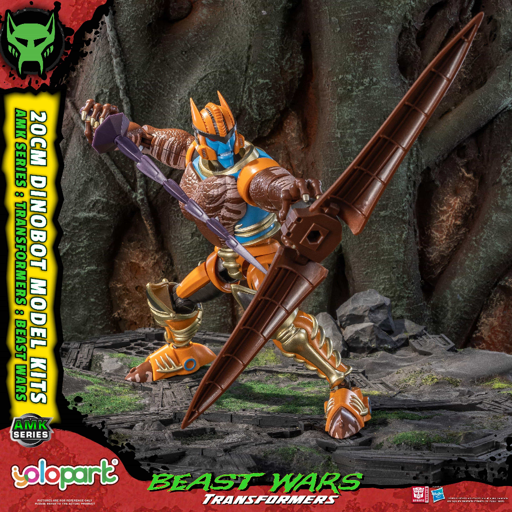 YOLOPARK AMK Series Transformers Beast Wars Dinobot 20cm 1 / 10 Bộ mô hình