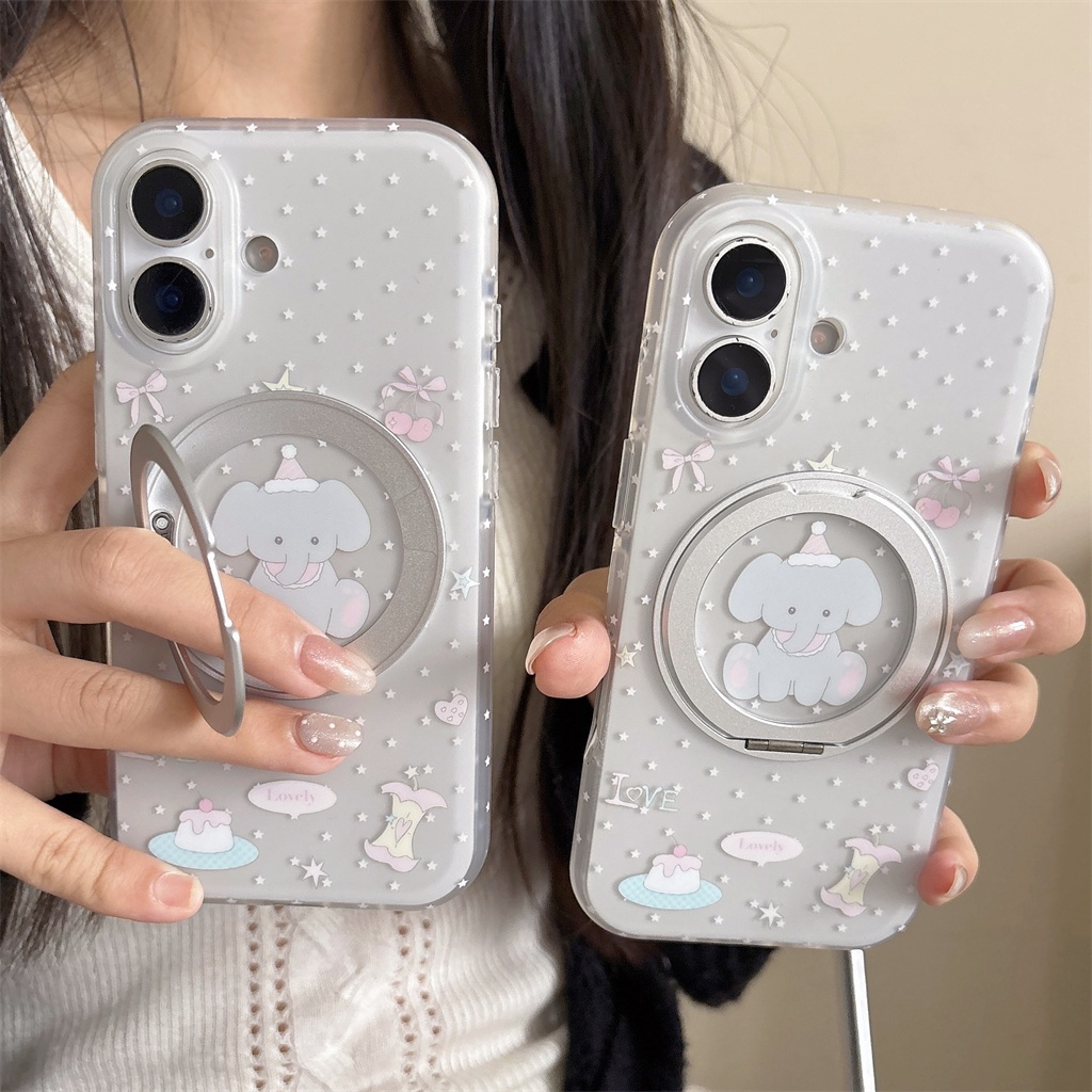 Ốp điện thoại iphone 17 Pro Max 16 Pro Max 15 Pro Max 360 Star Elephant