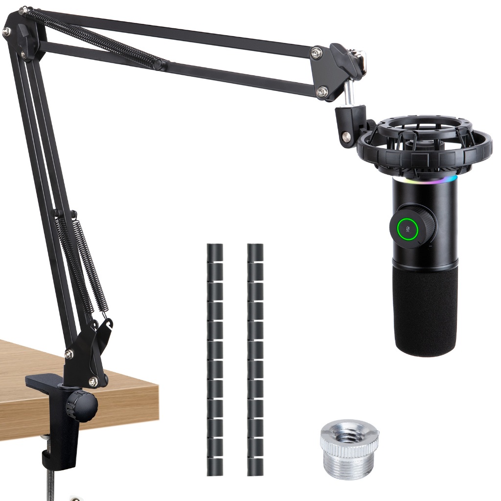 Fifine K658 Boom Arm, Mic Stand Boom Arm Tương thích với Fifine K658, Fifine Mic Boom Arm với Kẹp ch