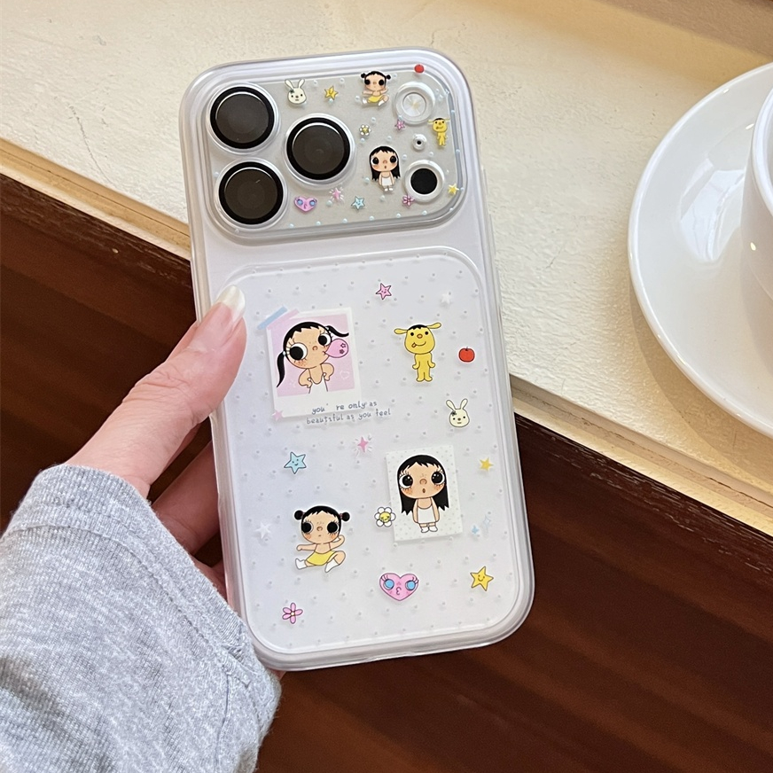 Dành Cho iphone Case 17 Pro Max 16 Pro Max 15 Pro Max Wave Point Sticker Xiaoyu Vỏ Điện Thoại