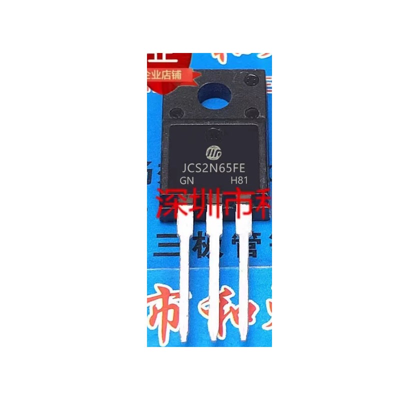 JCS2N65FE TO-220F 650V 2A N Kênh MOSFET Ống Triode Thương Hiệu Mới 2N65