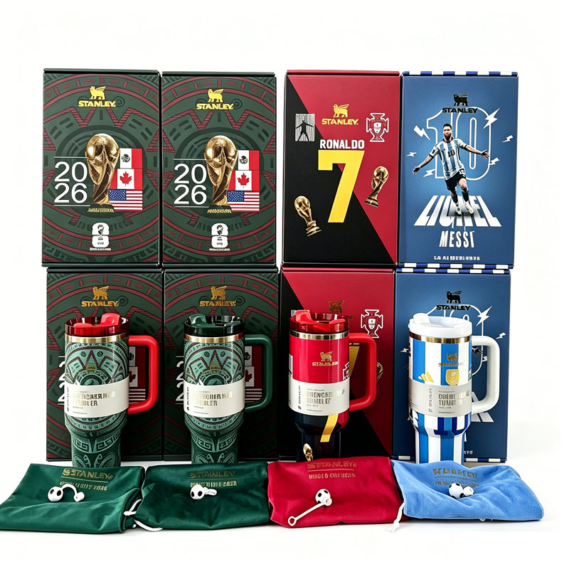 Cho STANLEY Football Series Du Lịch Chuyên Nghiệp Tumbler 40oz