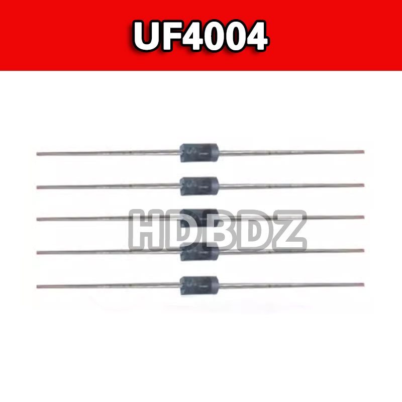 100 chiếc UF4004 1A DO-41 Shoteki Chỉnh Lưu Diode Phục Hồi Nhanh Diode IC