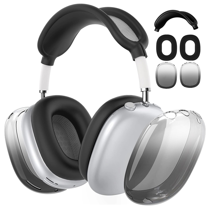 Màu Gradient Bảo Vệ Toàn Diện AirPods Max Ốp Lưng Bộ Năm Mảnh AirPods Max2 Chống Sốc Chống Bụi TPU T