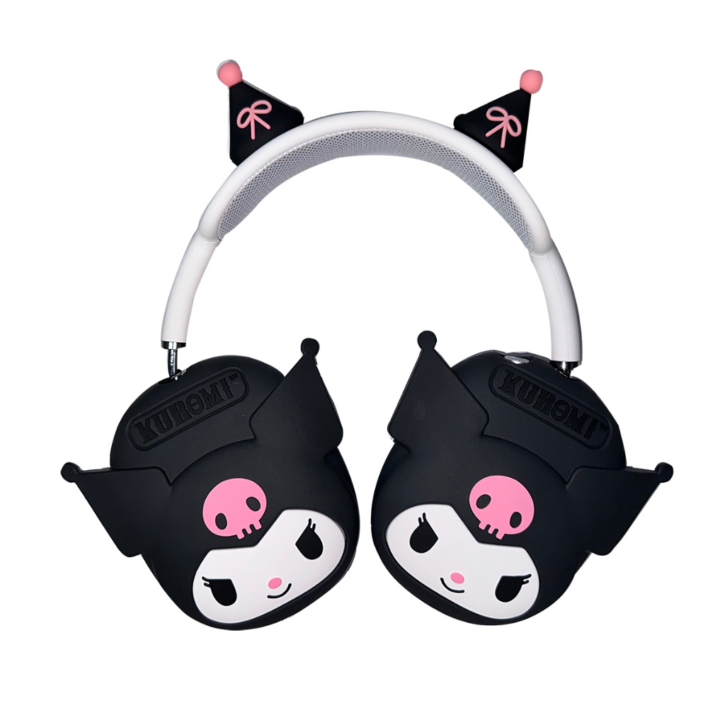 Kuromi 3D AirPods Max Ốp lưng AirPods Max2 Chống sốc TPU chống bụi Vỏ tai nghe cho AirPods Max Max2