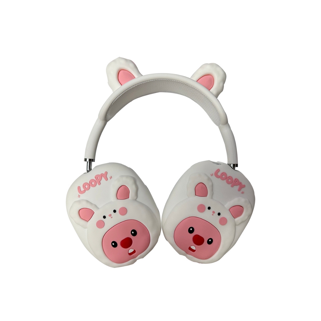 Loopy 3D AirPods Max Ốp lưng AirPods Max2 Chống sốc TPU chống bụi Vỏ tai nghe cho AirPods Max Max2