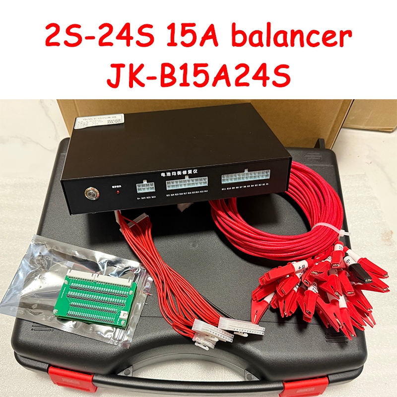 Jikong JK 15A Active Balancer Lithium Battery Equalizer Bluetooth APP 2S 4S 8S 16S ~ 24S BMS Li-ion 