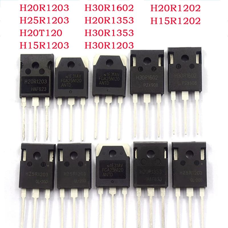 H15r1203 H20R1203 H20R1203 H20R1203 H20R1353 H30R1602 Ống Bếp Cảm Ứng IGBT TO-3 Hàng Mới Hàng Có Sẵn