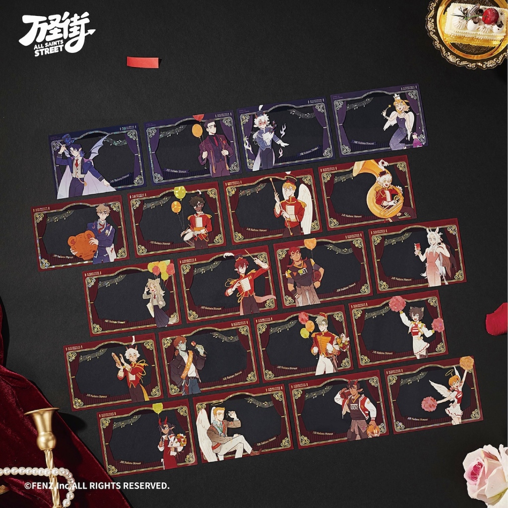 FENZ Official ALL SAINTS STREET-9th Anniversary-Clear Card Blind Box
