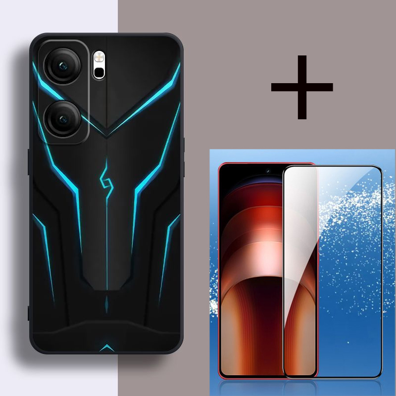 Ốp Chống Rơi Cho iQOO Neo 9 Pro + Ốp điện thoại Silicon TPU Mềm Cho Vivo iQOO Neo 9S Pro Plus Capas 