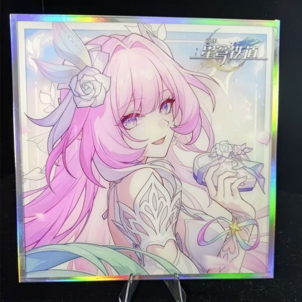 Hsr Cyrene shikishi, Firefly shikishi, Castorice shikishi, Robin shikishi, March 7th shikishi acryli