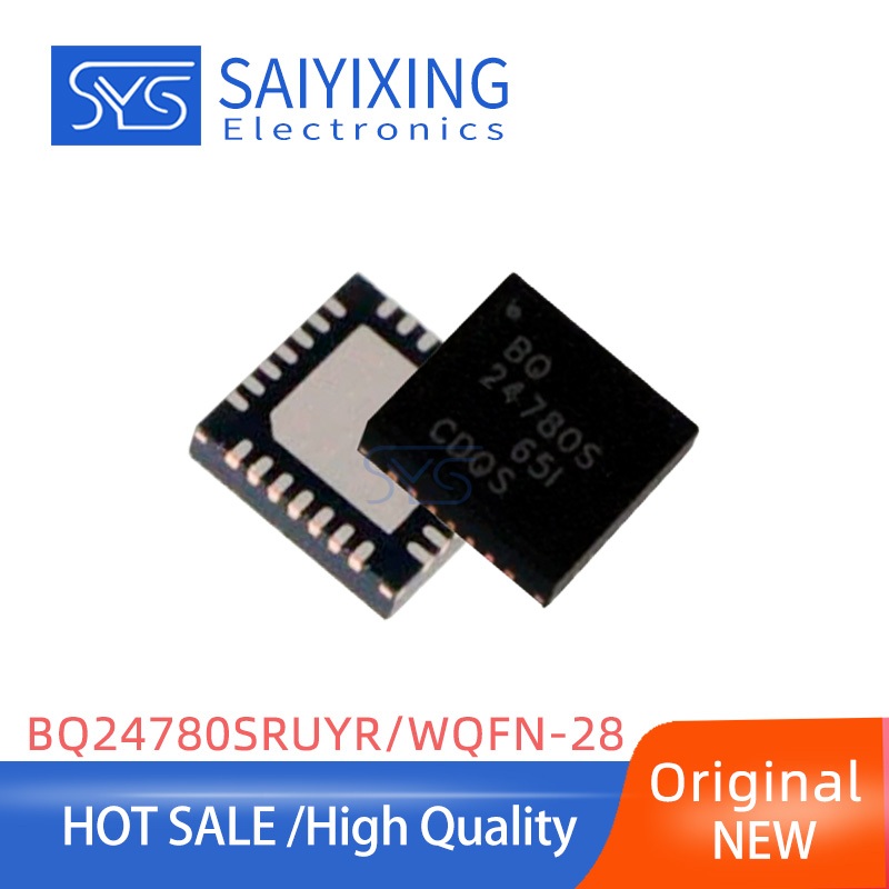 4 BQ24780SRUYR Ban Đầu 24780S Chip WQFN-28 IC Sạc Pin Đồng Bộ