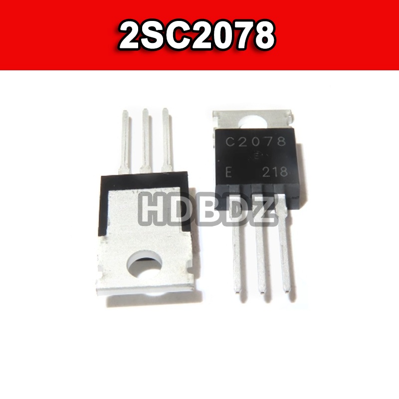 5~10PCS 2SC2078 TO-220 C2078  Công suất cao Triode 3A/80V IC