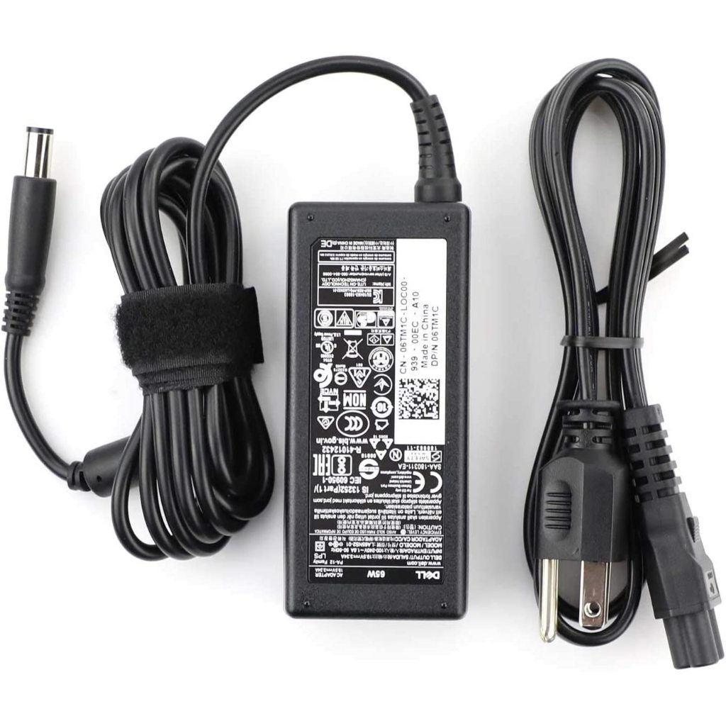 Laptop Dell Sạc AC 65 Watt 19.5v 3.34a LA65NS2-01 Tương Thích Với 09RN2C 6TM1C HA65NS5-00 A065R039L 