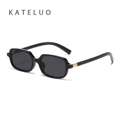 Kính râm KATELUO gọng nhỏ hình vuông thời trang, bảo vệ UV400 - Mẫu T5197