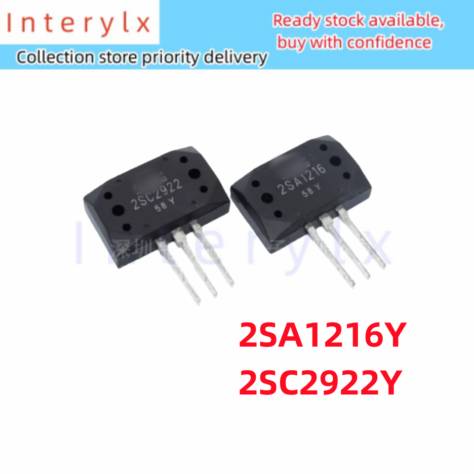 1 Cái / lốc Thương Hiệu Mới 2SA1216Y 2SC2922Y A1216C2922 2SA1216 2SC2922 Bộ Khuếch Đại Công Suất Âm 