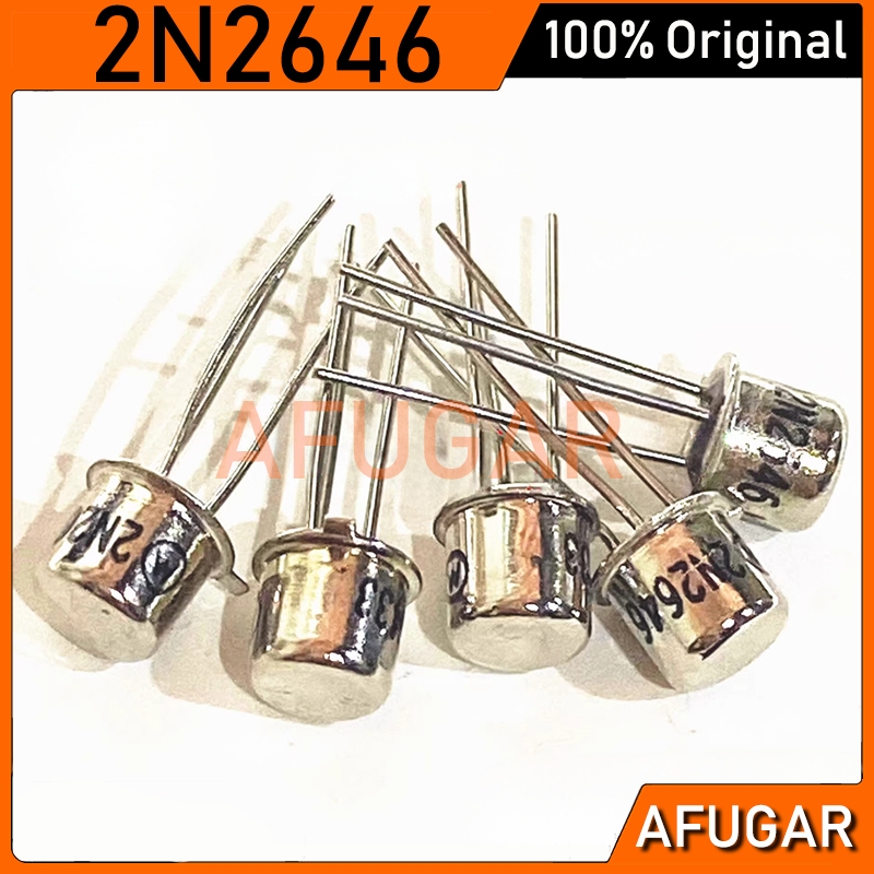 3 Cái Chính Hãng 2N2646 TO-18 Silicon Unijunction Transistor Mới Chính Hãng