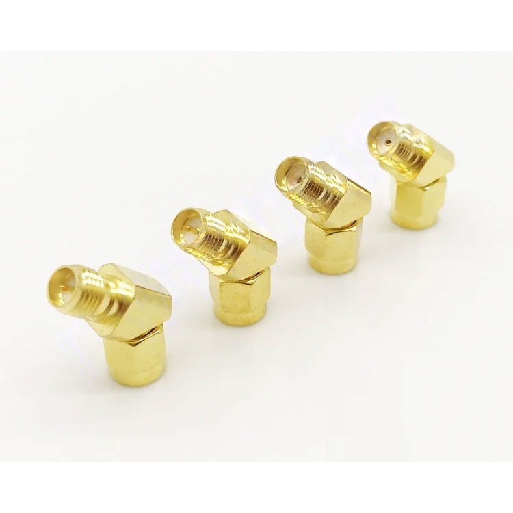 Bộ chuyển đổi ăng-ten vát SMA-JKW 135°45°Bộ chuyển đổi hình ảnh ăng-ten kính SMA